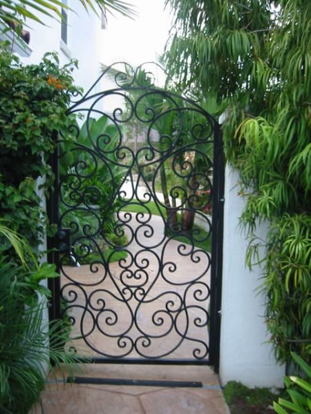 Custom Decorative Iron Gates